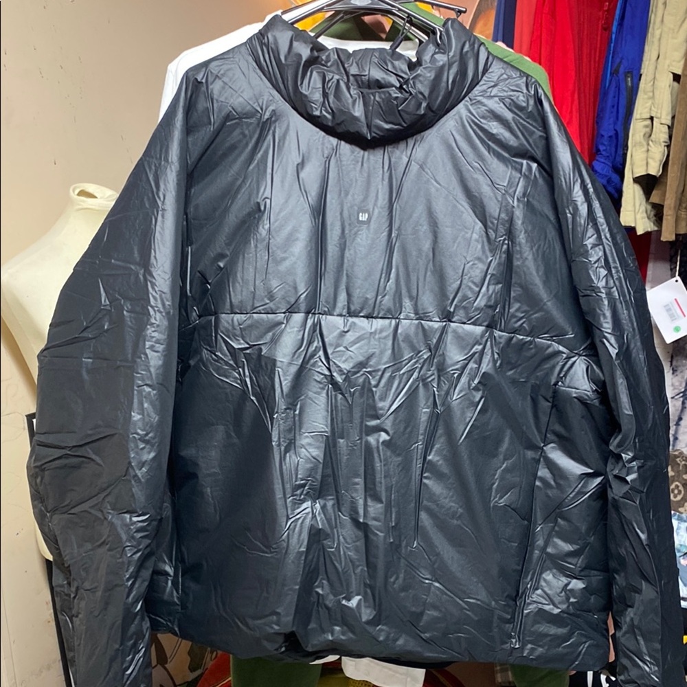 Yeezy Gap mock neck puffer pull over size large new